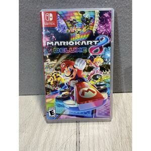 Mario Kart 8 -- Deluxe Edition (Nintendo Switch, 2017) [Physical] CASE ONLY